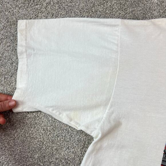 Vintage Brockum The Beach Boys 1994 Little Deuce Coupe T-Shirt Size XL White - Picture 6 of 12